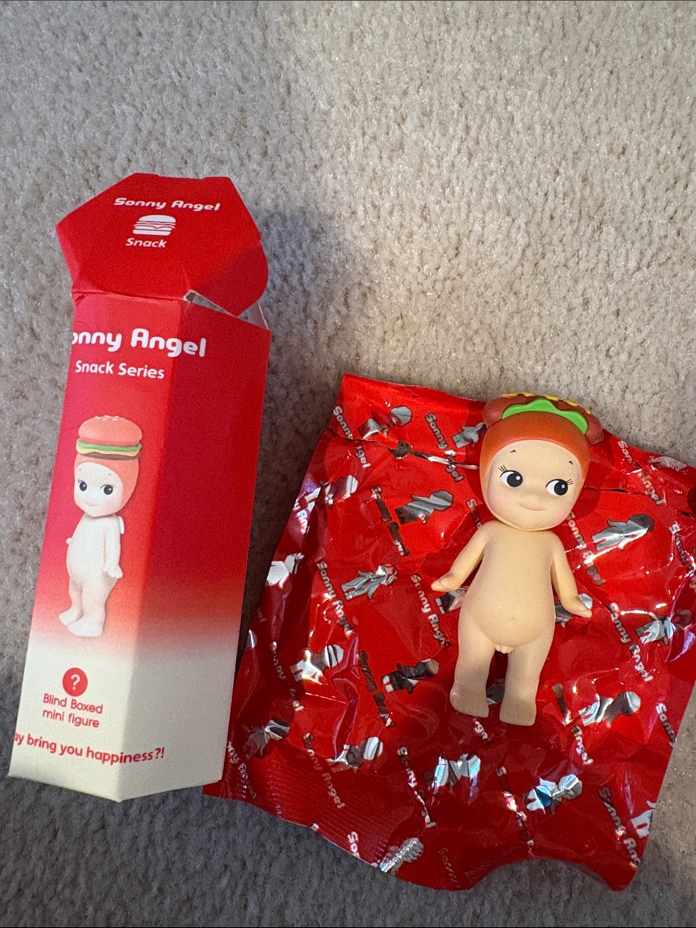 hot dog sonny angel- snack series